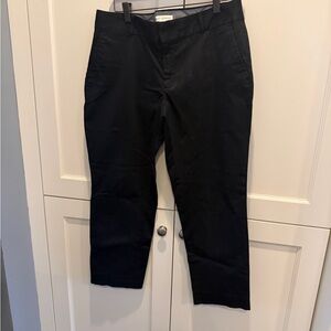 Women's Banana Republic size 8 Black cropped pants